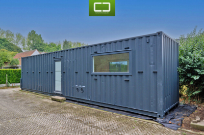 40ft container kantoor en berging