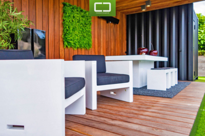 Santorini Container Lounge