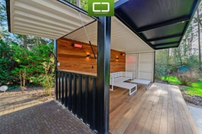 20ft container lounge