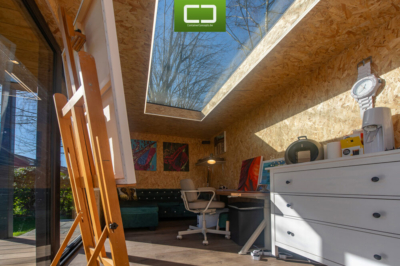 Container atelier en lounge