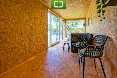 Container ontspanningsruimte