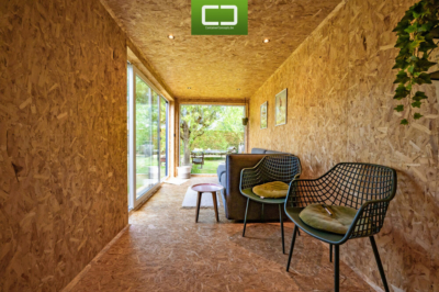 Container ontspanningsruimte