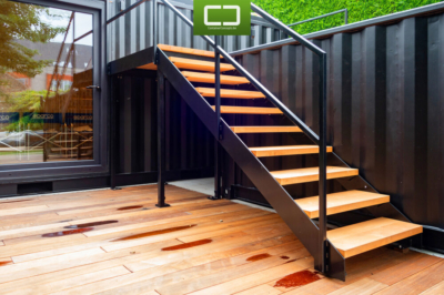 20ft container pool en kantoor