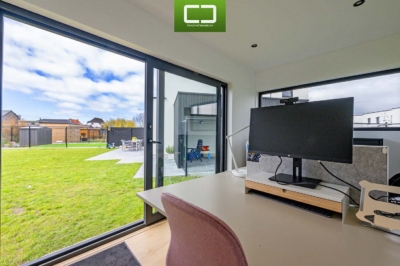 Container kantoor en berging