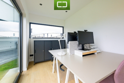 Container kantoor en berging