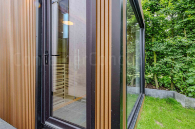 Sauna raamdetail